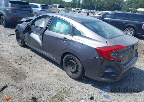2018 Honda Civic Lx from USA, damaged, VIN 19XFC2E5XJE013719